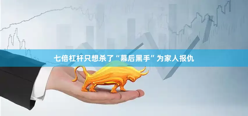 七倍杠杆只想杀了“幕后黑手”为家人报仇